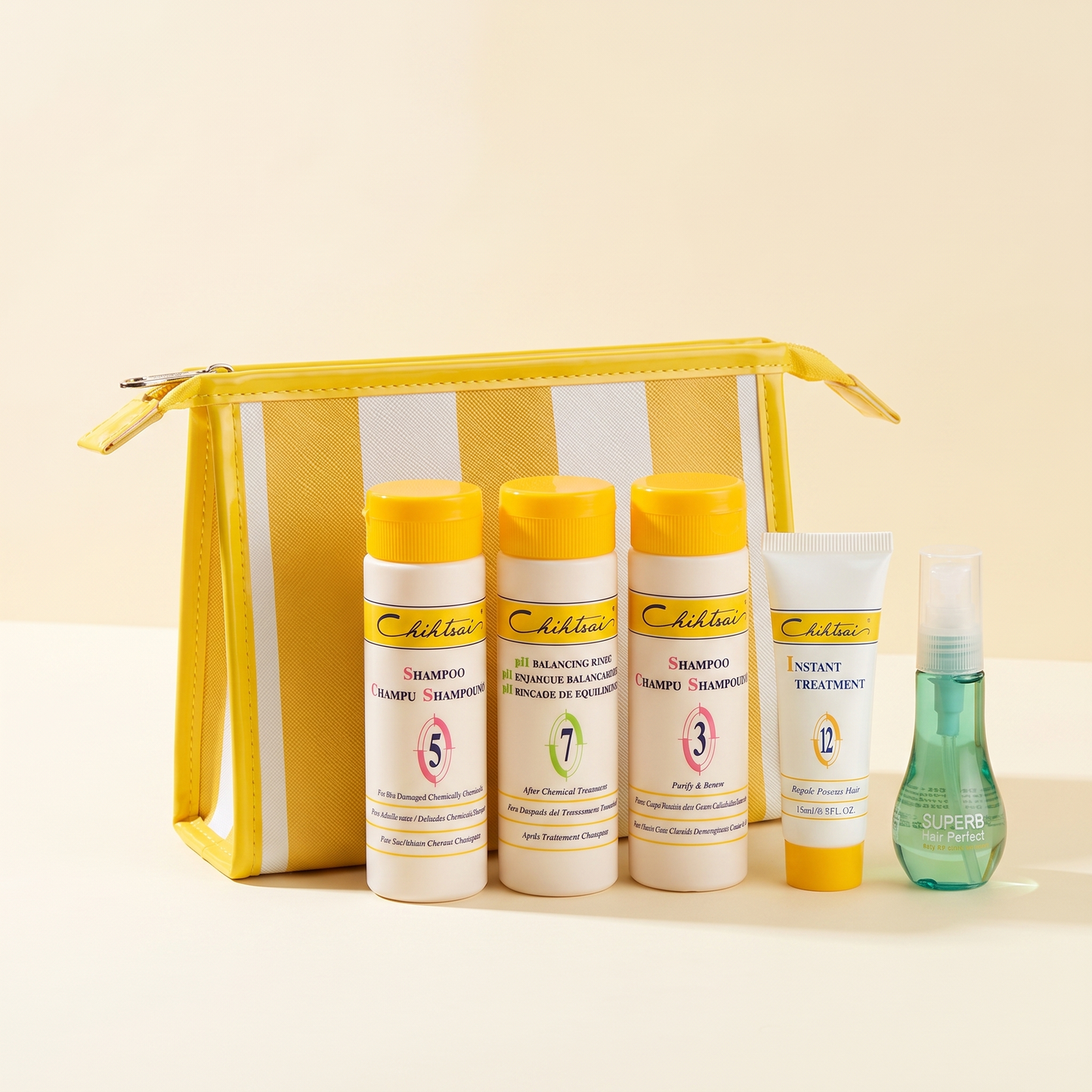 Yellow Seduction Collection Travel Kit